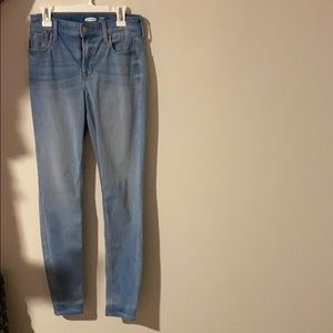 Old Navy- super skinny, high rise, Rockstar jeans
